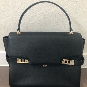 Henri Bendel Uptown Satchel in Black